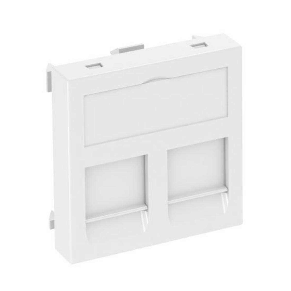 Senterplate OBO RJ45 type A - Senterplate for RJ45 kontakter