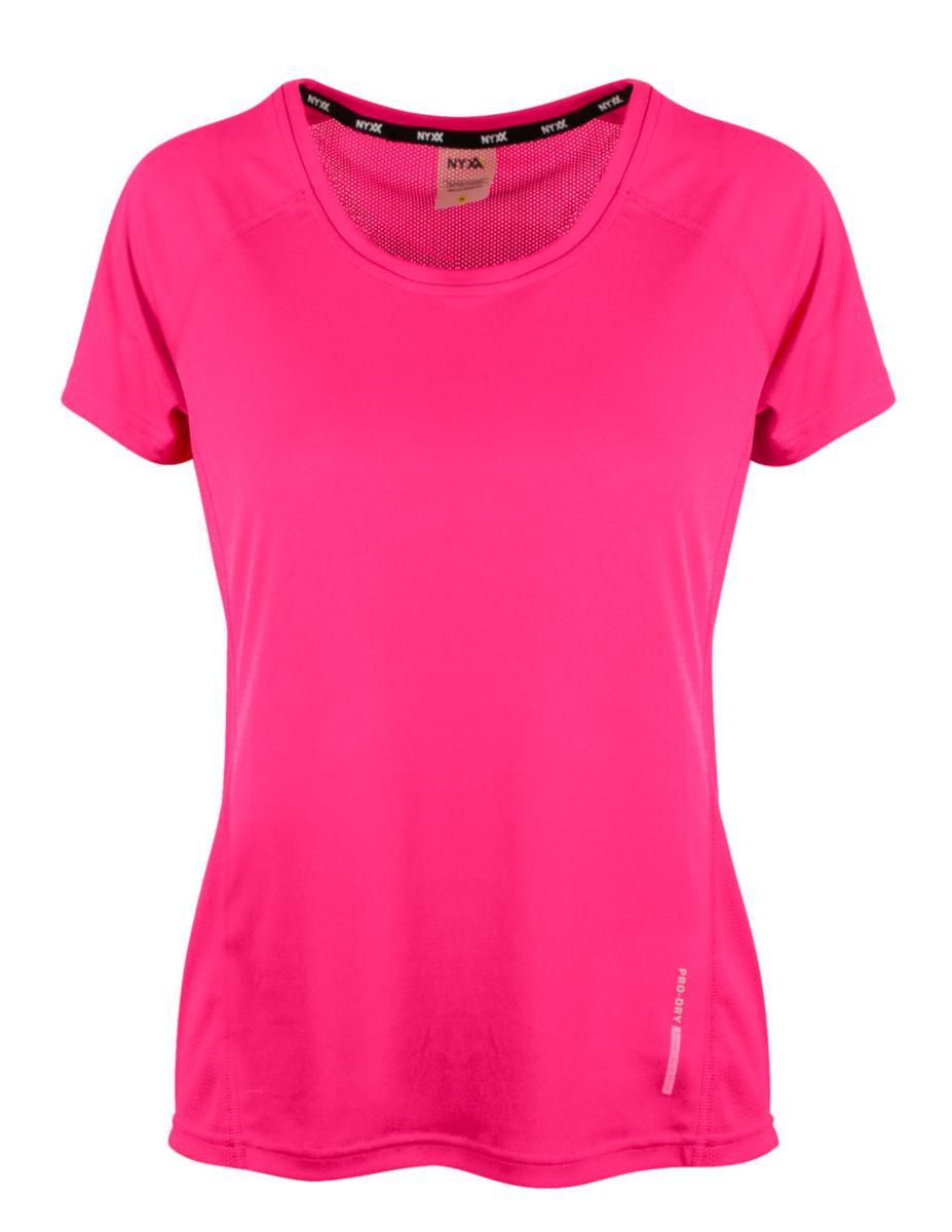 T-skjorte teknisk dame NYXX Run Pro-Dry - T-skjorte tekn dame NYXX Run Pro-Dry rosa str S