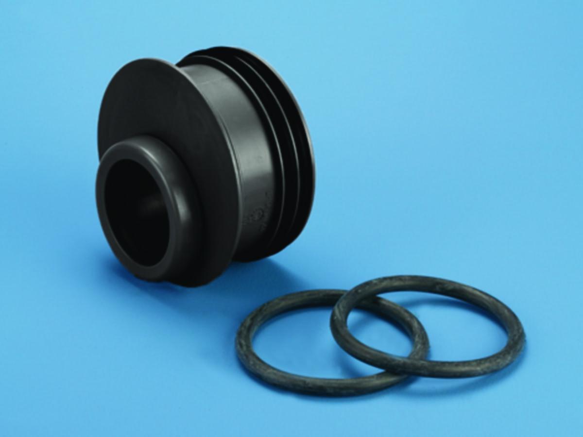 Reduksjon innvendig svart, Wafix - 110/75 mm innvendig reduksjon sort
