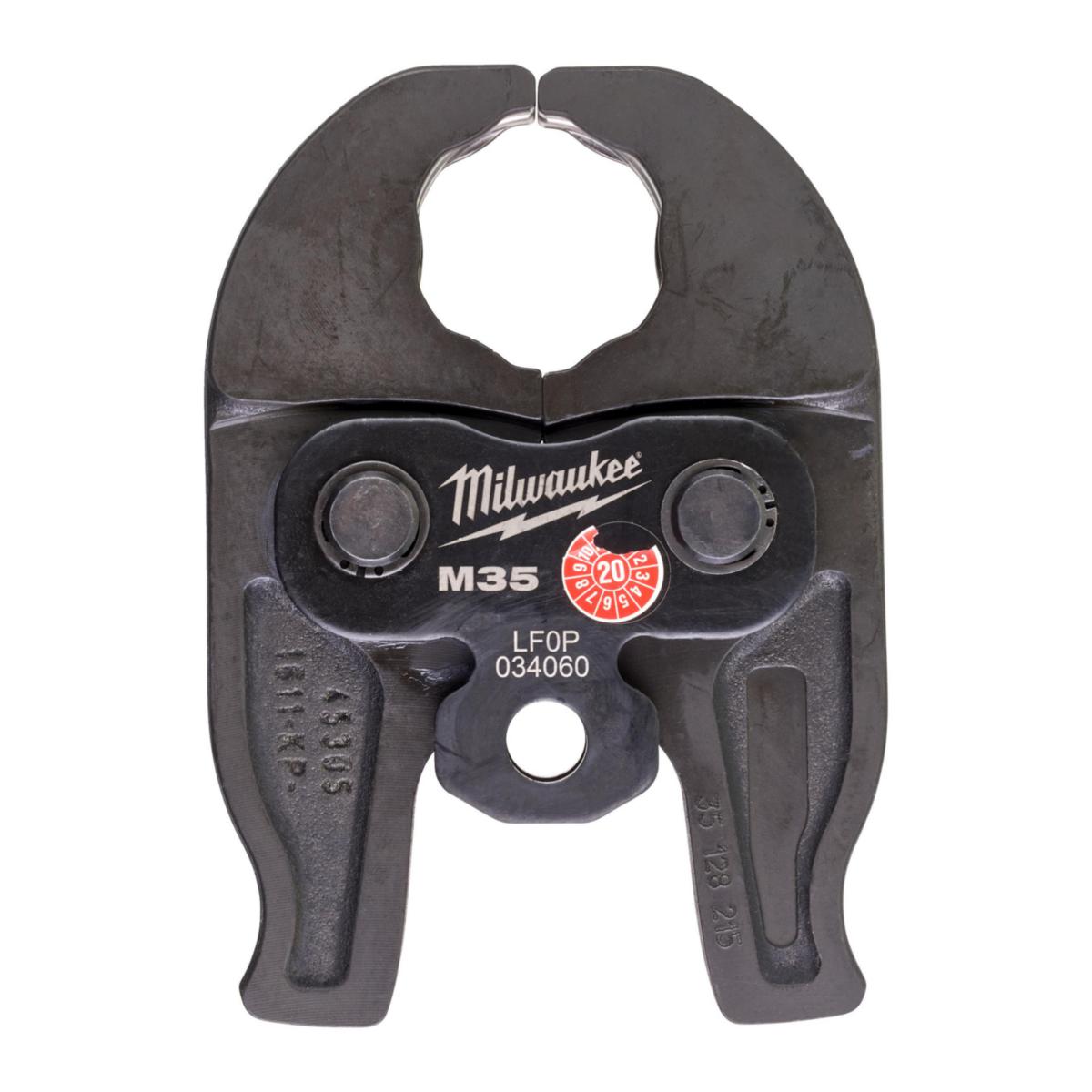 Pressbakke Milwaukee J12 type M - Pressbakke J12-M35 Milwaukee Ø35mm