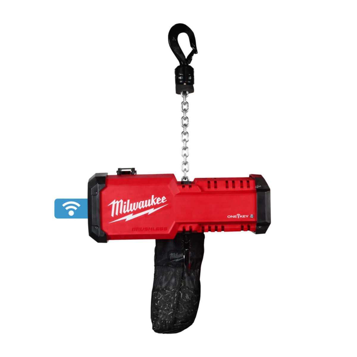 Kjettingtalje Milwaukee M18 BLCHTO-121 - Kjettingtalje M18 BLCHTO-121 Milwaukee 18V 1x12.0Ah