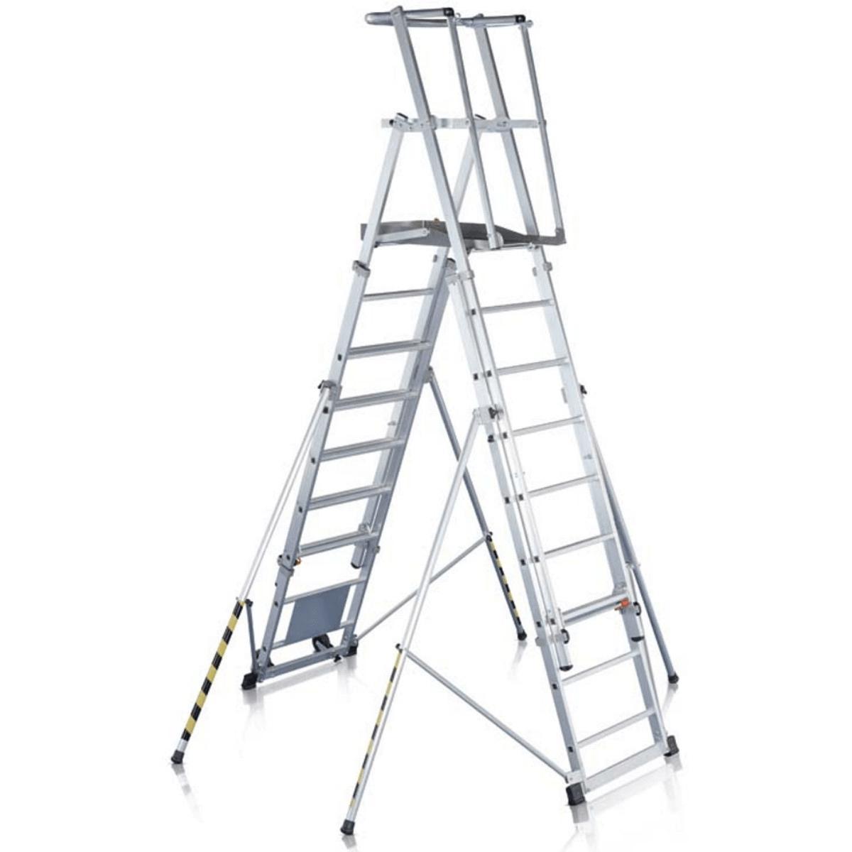 Plattformstige Zarges ZAP Z600 sammenleggbar - Plattformstige SAP Z600 3.15m Zarges 3.15m justerbar 41328