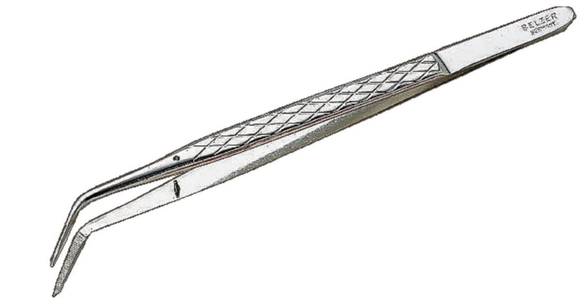 Pinsett Bahco 150mm - Pinsett 5516 universal vinklet Bahco 150mm nikkelbelagt