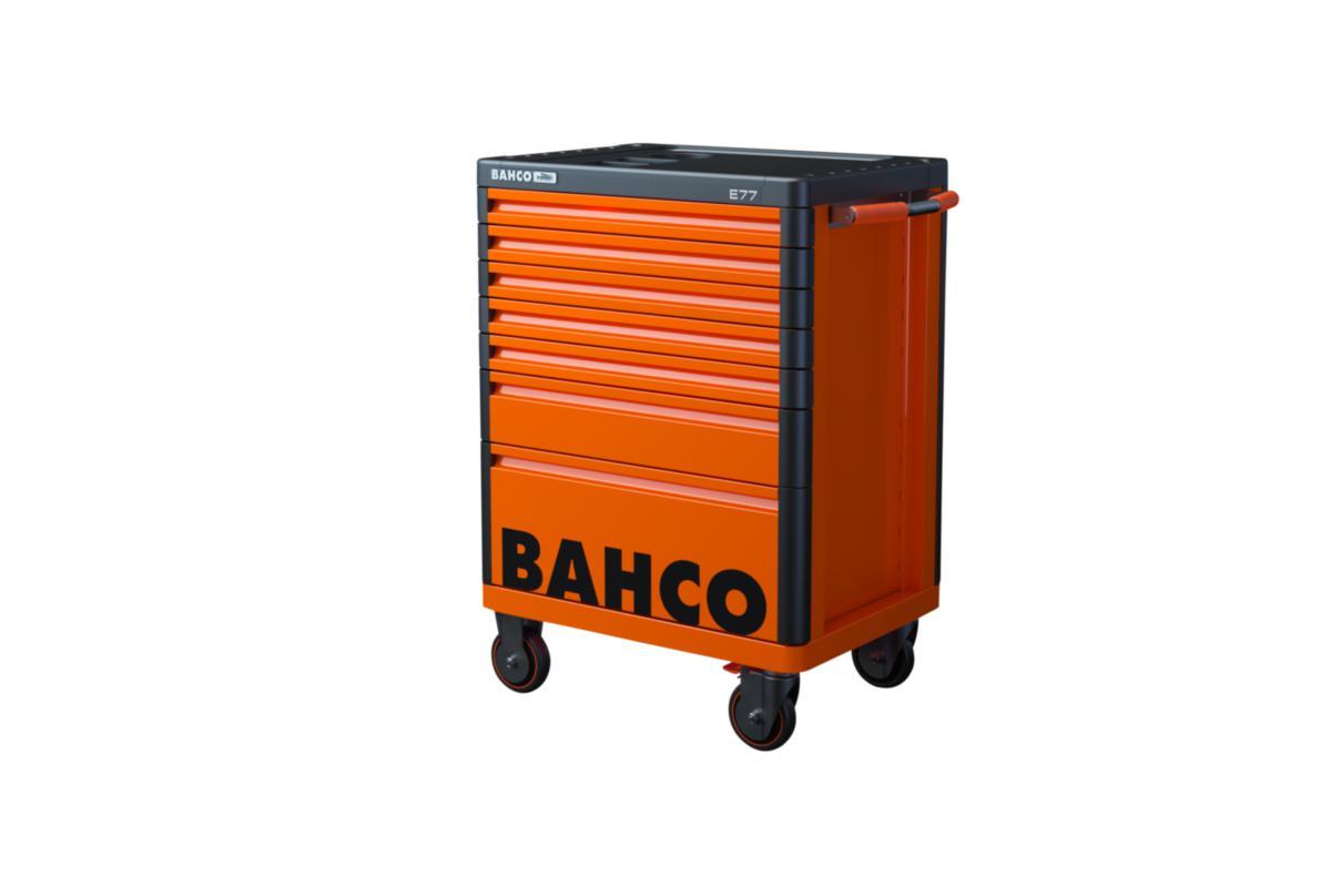 Verktøyvogn Bahco 7L Premium - Verktøyvogn 1477K7 Premium Bahco 7 skuffer oransje