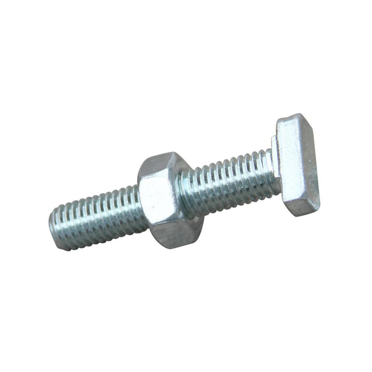 T-skrue HTB - T-skrue HTB-40 M12X60 8.8 FZV Til skinne 40/22. 40/25