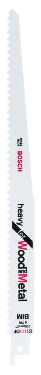 Bajonettsagblad Bosch S 1111 DF BIM - Bajonettsagblad Bosch S1111DF 225x19x1.25mm