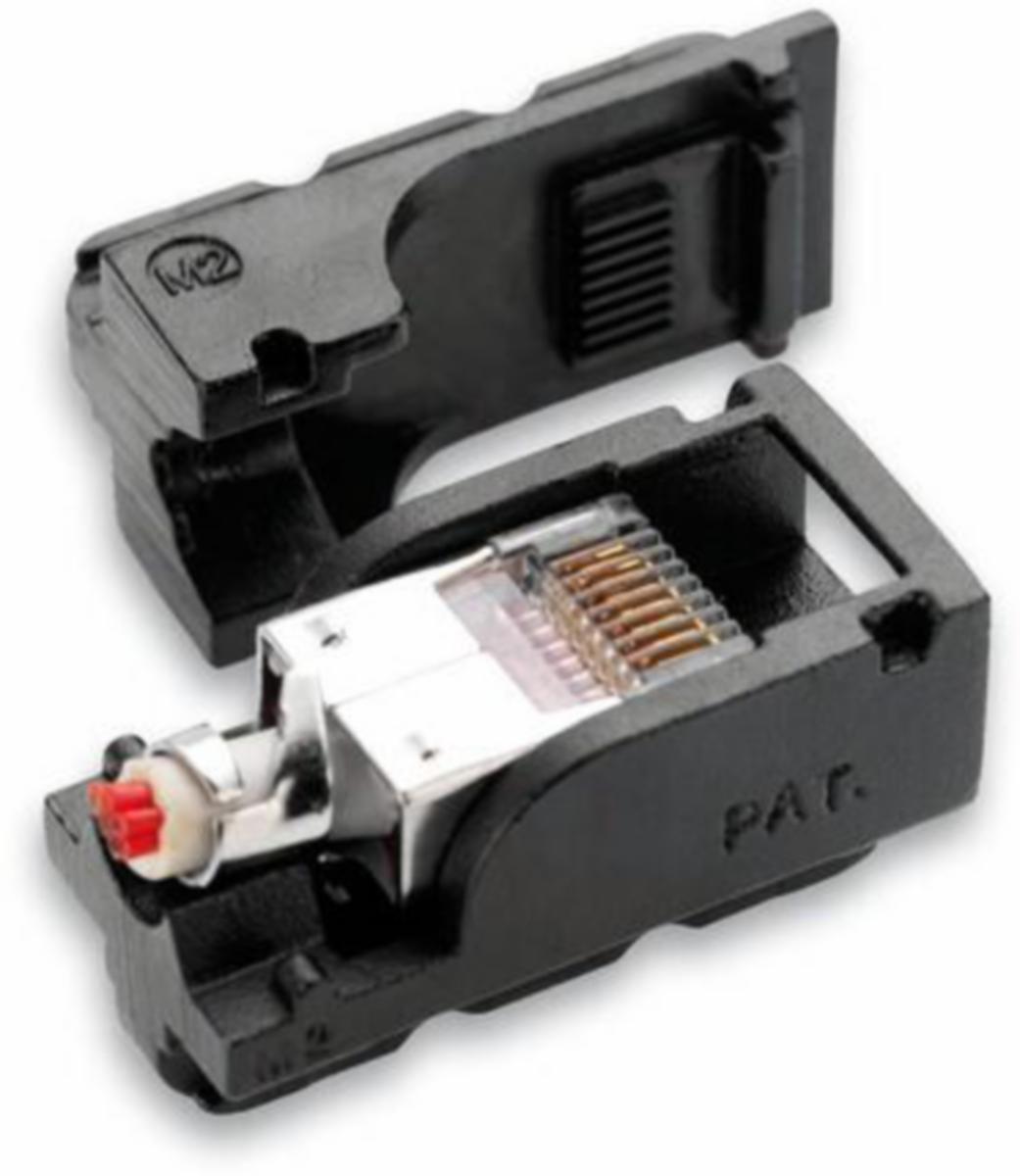 Pressbakkesett Melbye f/8pol RJ45 - Presbakkesett f/8pol RJ45