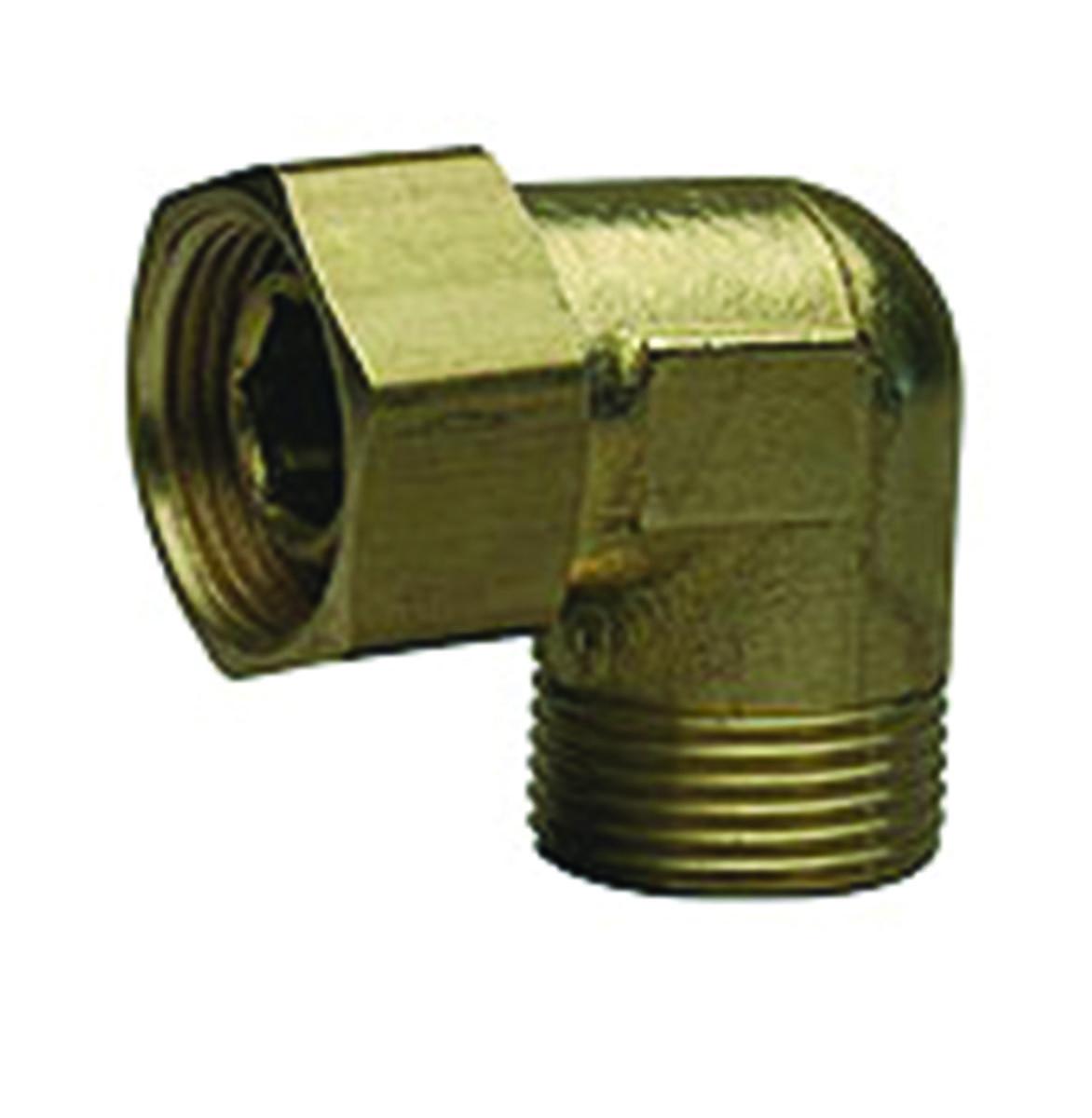 Albu med løpemutter Fluvia, Uponor - 3/4" ALBUE M/LØP.MUTTER WIRSB O83310