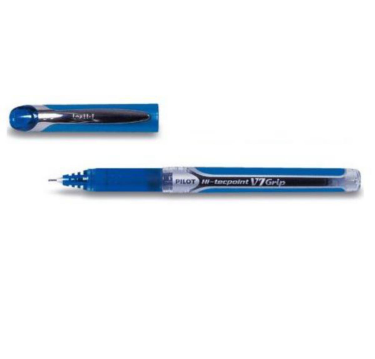 Rollerpenn Pilot - Rollerpenn Hi-tecpoint V7 Grip Pilot Blå