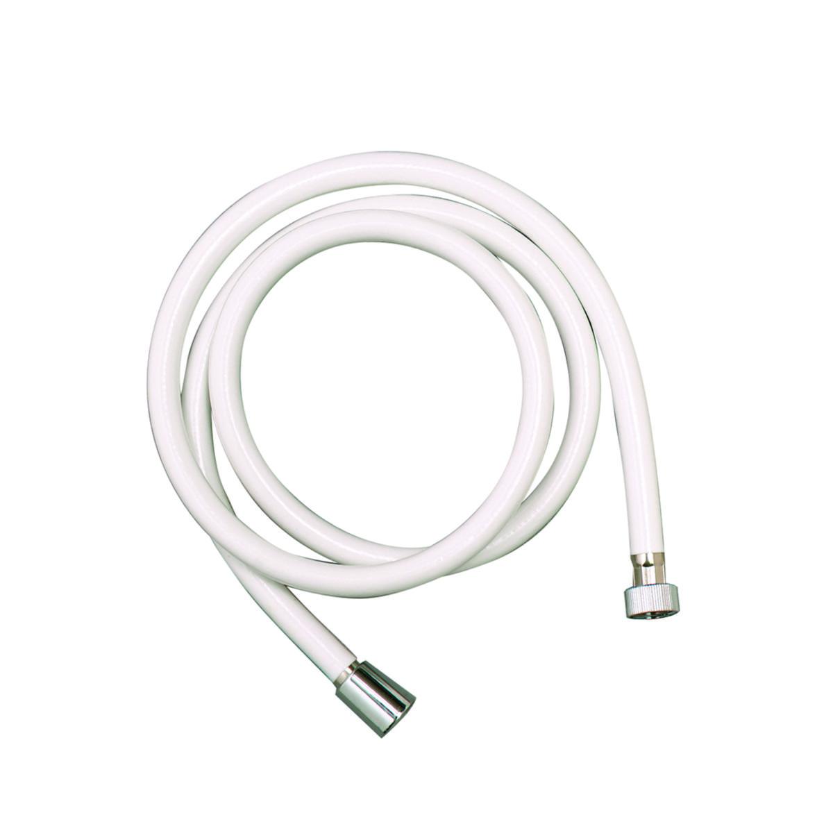 Dusjslange a-collection Basic hvit - A-collection Basic dusjslange 1.5 m hvit pvc