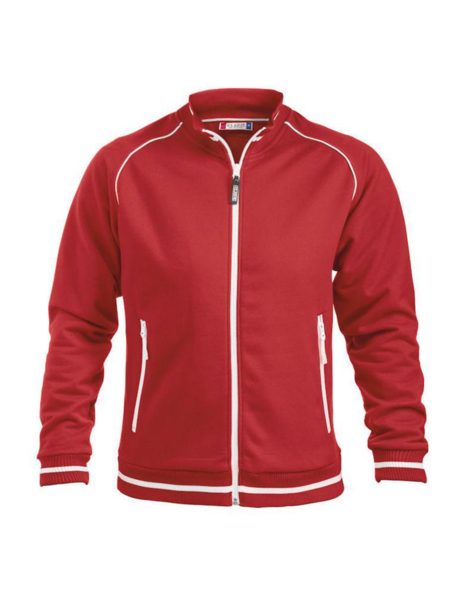 Jakke Clique™ Craig Sweatshirt - Jakke Clique Craig Sweatshirt Rød str XS