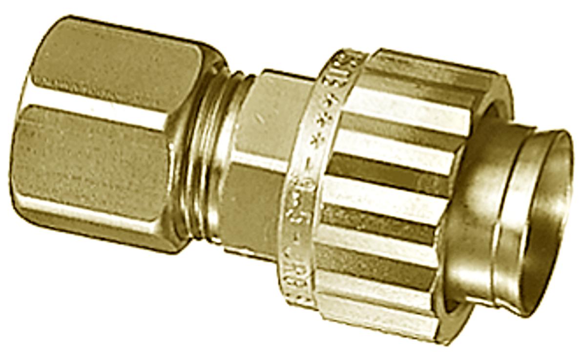Skjøteunion Sanipex pex-kobber - 10 cu x 12 mm fkr. union Sanipex