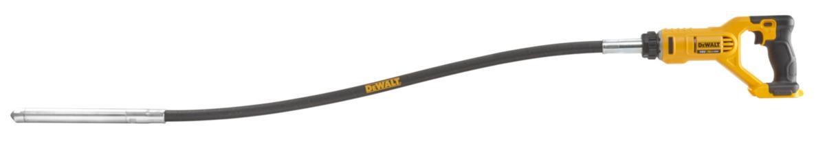 Vibrasjonsstang Betong Dewalt DCE531 Solo - Betongvibrator DCE531N DeWalt 18V solo