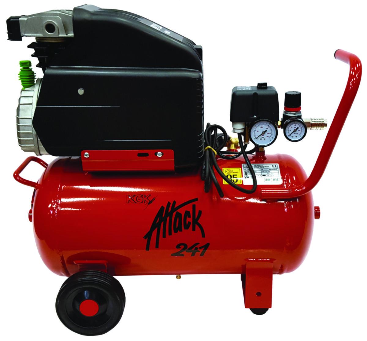 Kompressor Attack 241 - Kompressor Attack 241 Fiac 230V/1-fase/24L 2.0hk