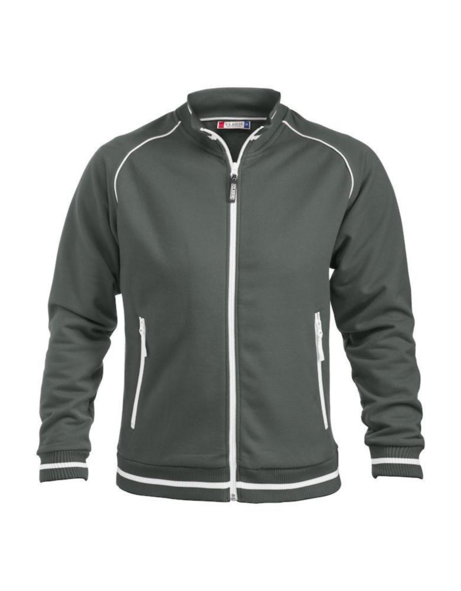Jakke Clique™ Craig Sweatshirt - Jakke Clique Craig Sweatshirt Pistolgrå str 2XL
