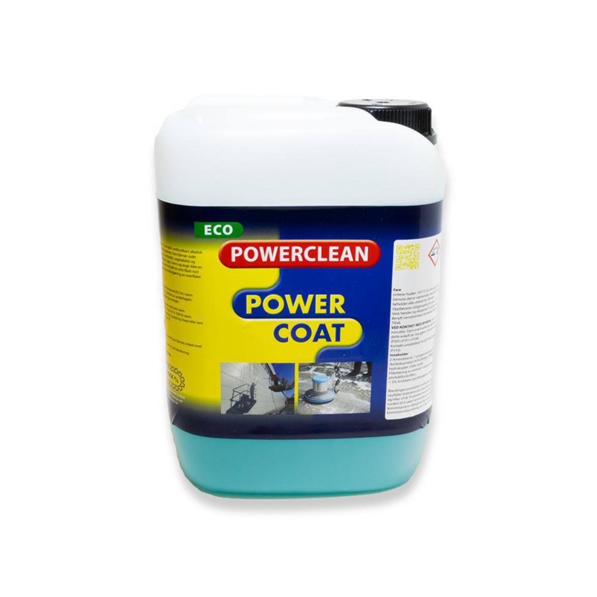Avfetting- og Rengjøring Pover Coat PowerClean - Avfetting- og Rengjøring ECO Power Coat PowerClean 5L