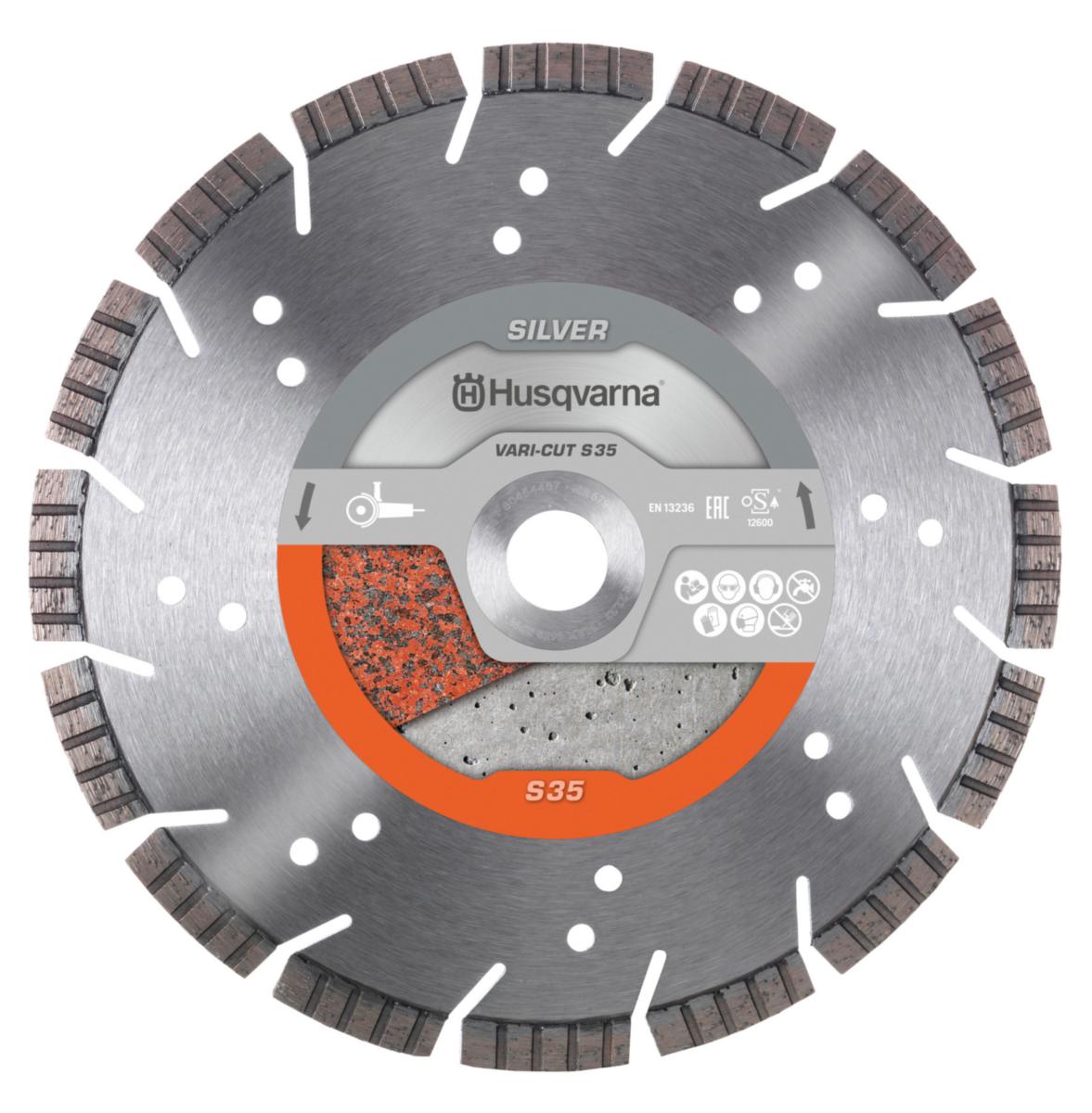 Diamantsagblad Husqvarna S35 Vari-Cut - Diamantsagblad S35 Vari-Cut Husqvarna Ø400x3.2x25.4/20mm