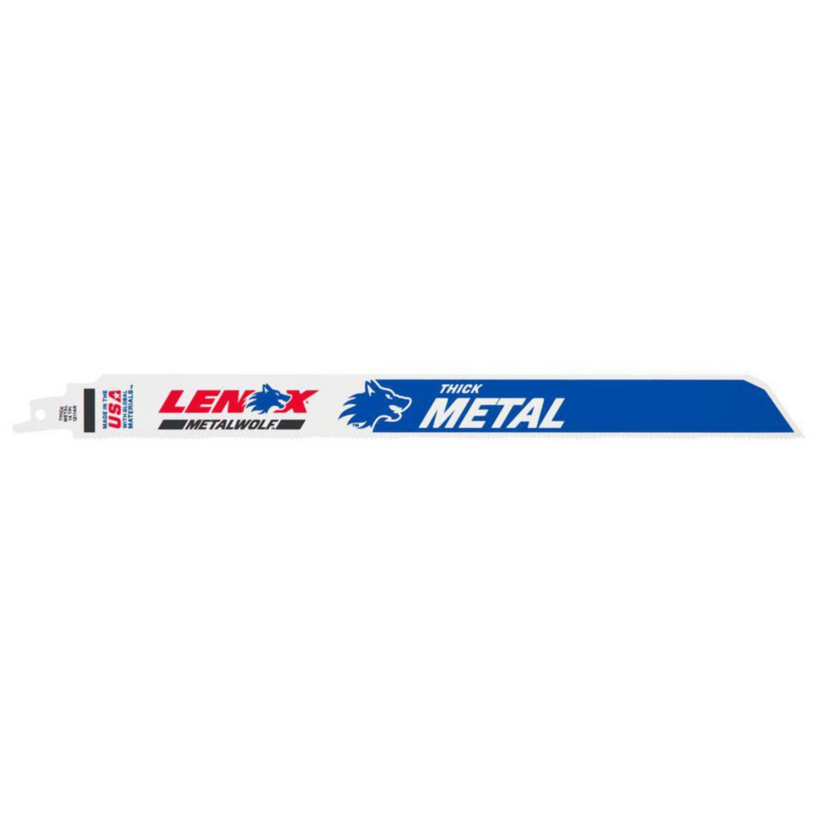 Bajonettsagblad Newell Rubbermaid Lenox Lazer™ - Bajonettsagblad 12114R Bi-Meta Lenox 305mm 14T Lazer 5pk