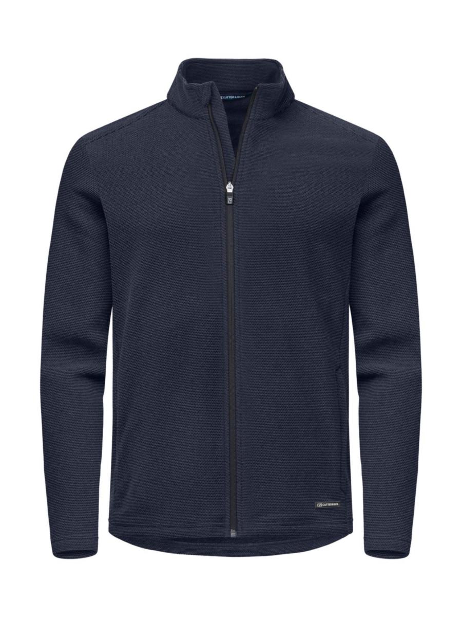 Fleecejakke Cutter & Buck Hunts Point - Fleecejakke C&B Hunts Point mørk marine str S