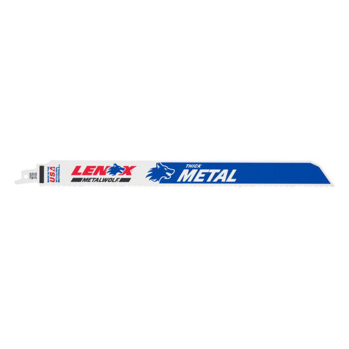Bajonettsagblad Newell Rubbermaid Lenox Lazer™ - Bajonettsagblad 12110R Bi-Meta Lenox 305mm 10T Lazer 5pk