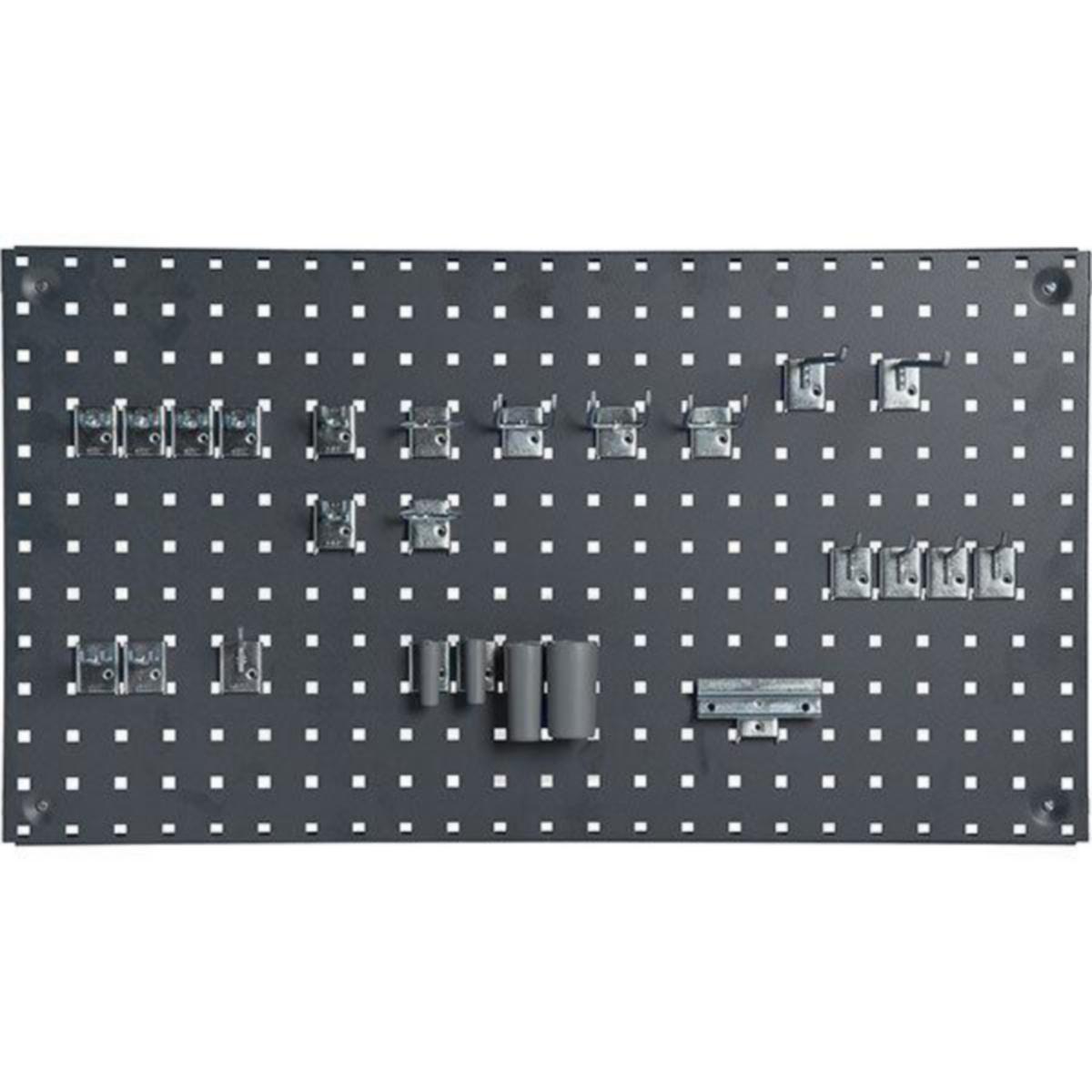 Verktøytavle SM vegg perforert - Verktøytavle vegg perforert SM 950x1500mm grå