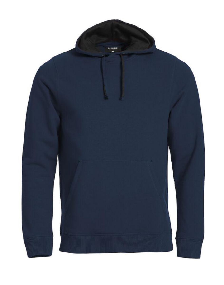 Hettegenser Clique™ Classic - Hettegenser Clique Classic mørk marine str XL