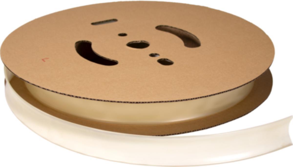 Krympeslange Melbye Tynnvegget, uten lim, klar, på rull - Krympesl. klar 24-8 mm CPX300 1 rull=30m