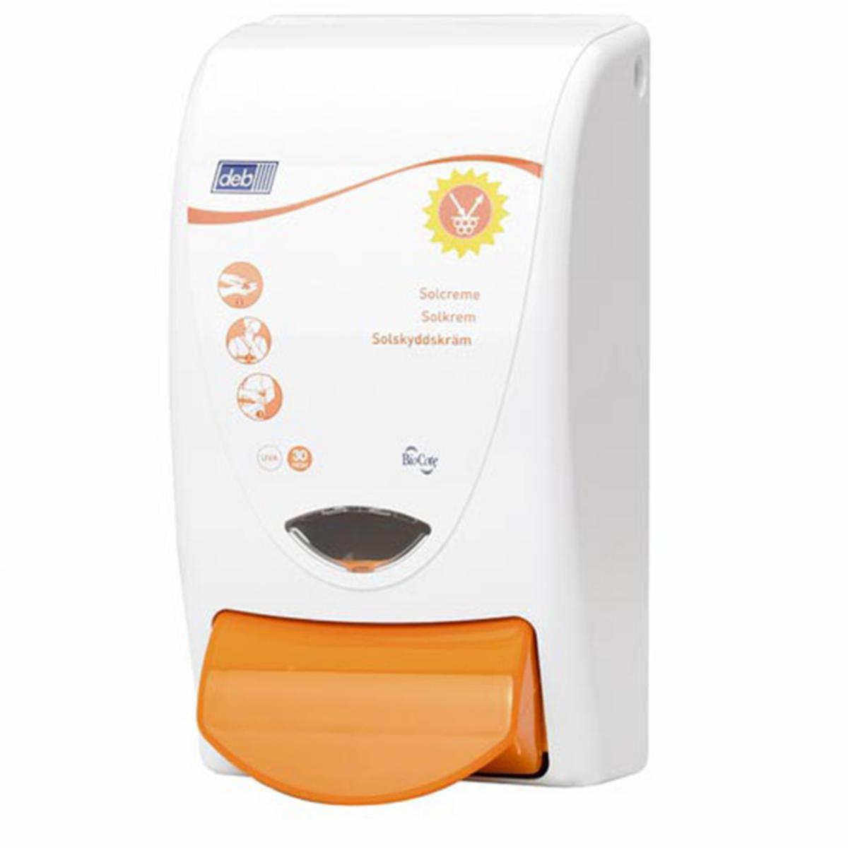 Dispenser SCJP Solkrem - Dispenser Sun Protect Deb 1L