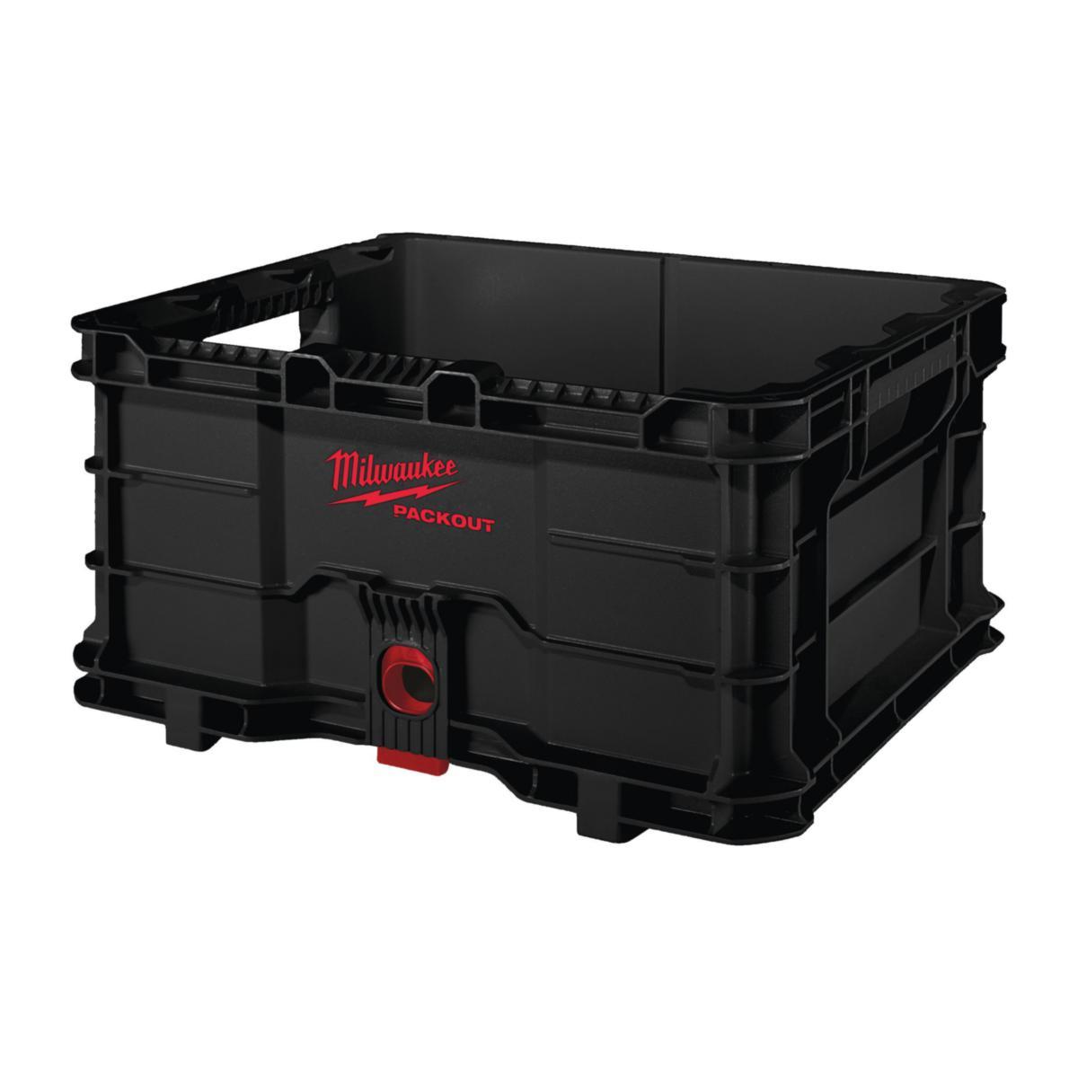 Kasse Milwaukee Packout Crate - Kasse Packout Crate Milwaukee 45X39X25cm 22kg