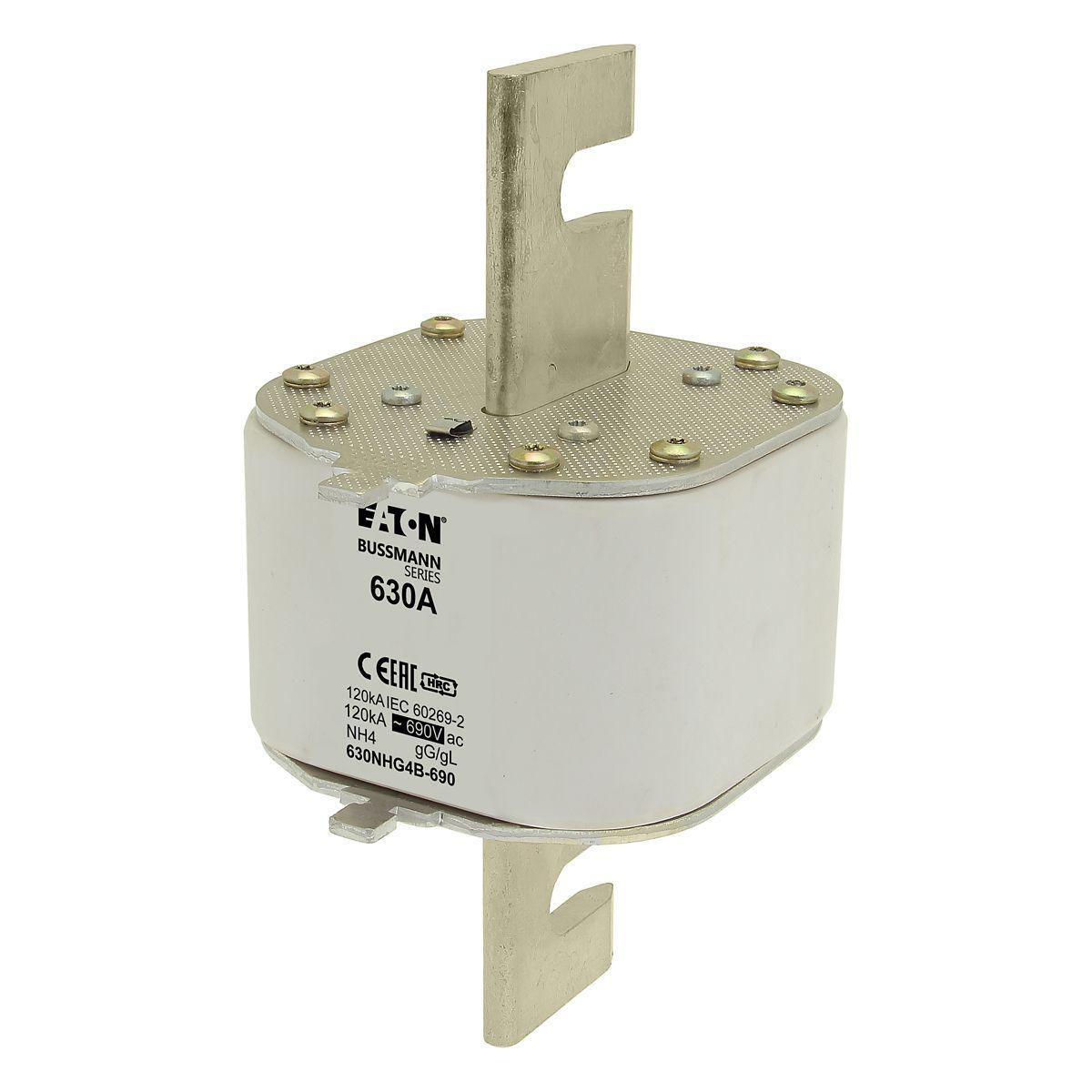 NH-Sikringer 690 Eaton Electric gG/gL - BUSSMANN 630A 690V NH4 GG NH-sikr. 690V gG/gL str.4