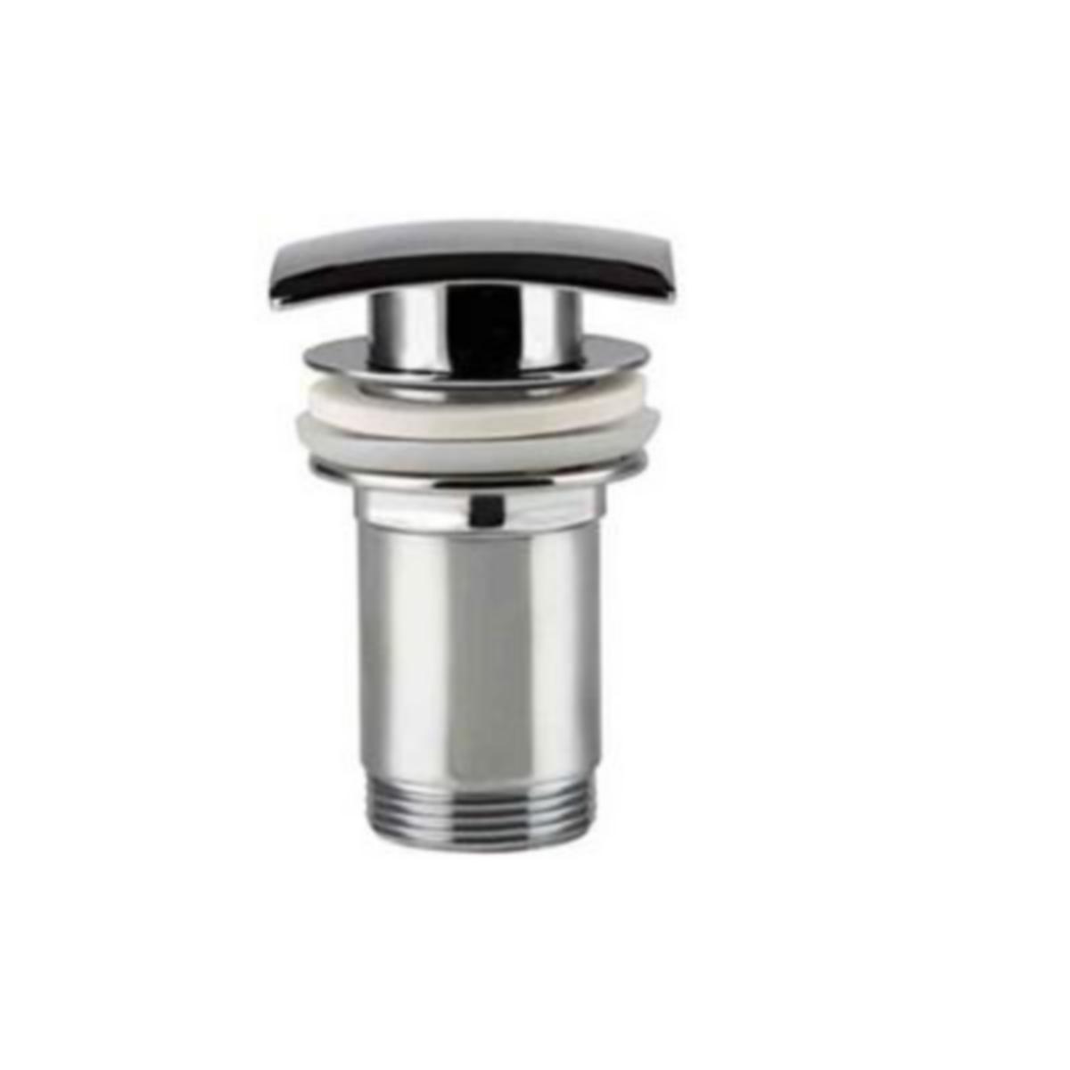 Push ventil a-collection, firkantet - A-coll push ventil firkantet forkrommet 1 1/4"