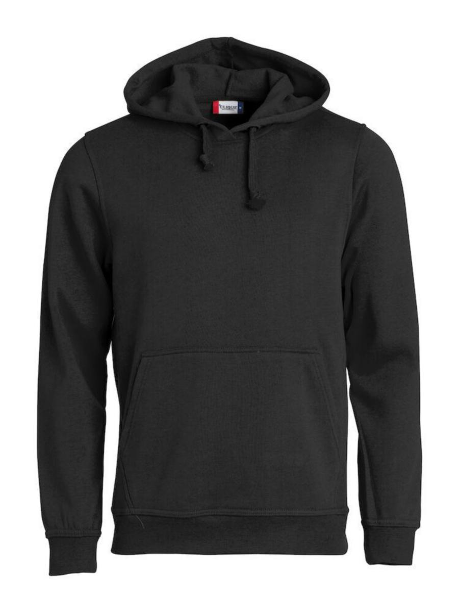 Hettegenser Clique™ Basic Hoody - Hettegenser Clique Basic Hoody svart str XL