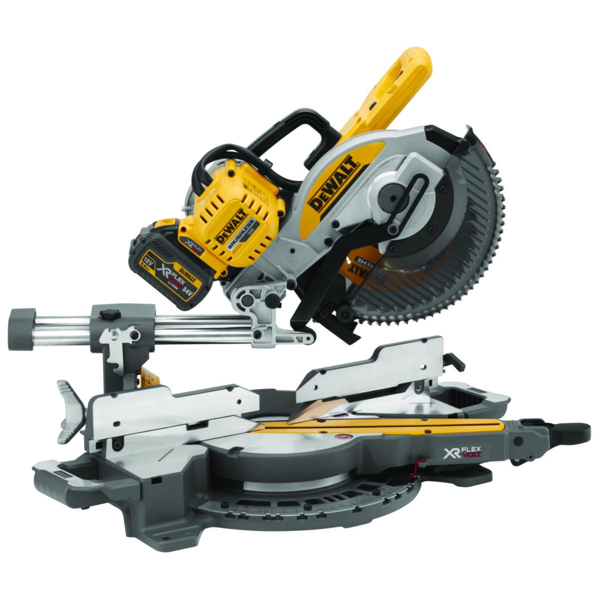 Kapp-/ gjærsag DeWalt DCS727T2 - Kapp/gjæringssag DCS727T2 DeWalt 54V 2x6.0Ah