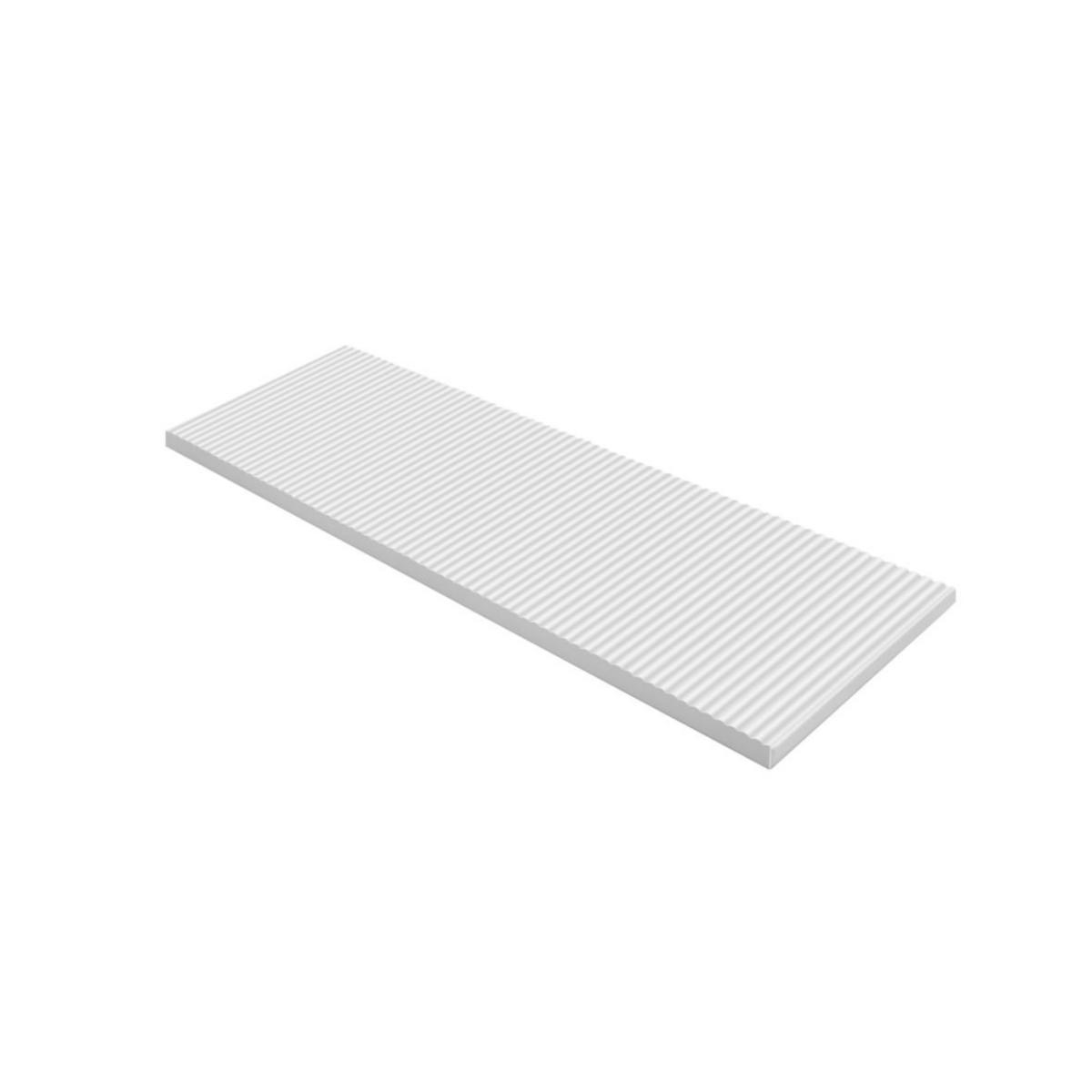Skuffefront Fovere Ribb matt hvit, a-collection - a-coll Fovere Ribb skuffefront matt hvit B90 1 stk,