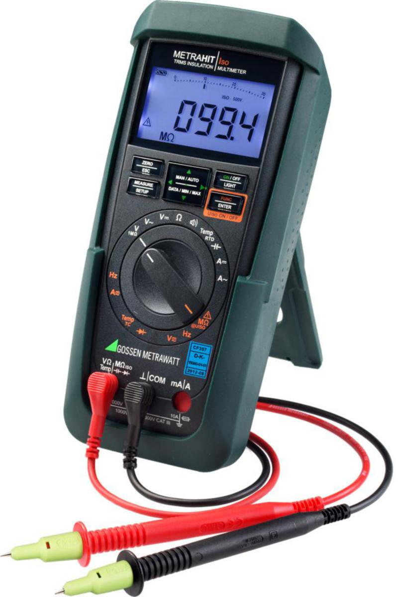MetraHit ISO isolasjonstester og multimeter ELIT® - Elit metrahit Iso isolasjonstester og multimeter