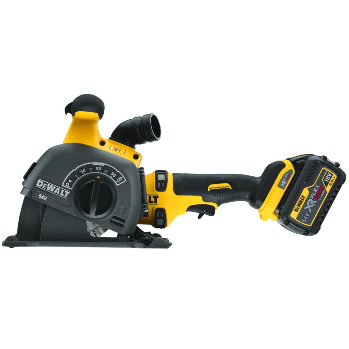 Murnotfres DeWalt DCG200T2 - Murnotfres DCG200T2 DeWalt 54V 2x6.0Ah T-stak