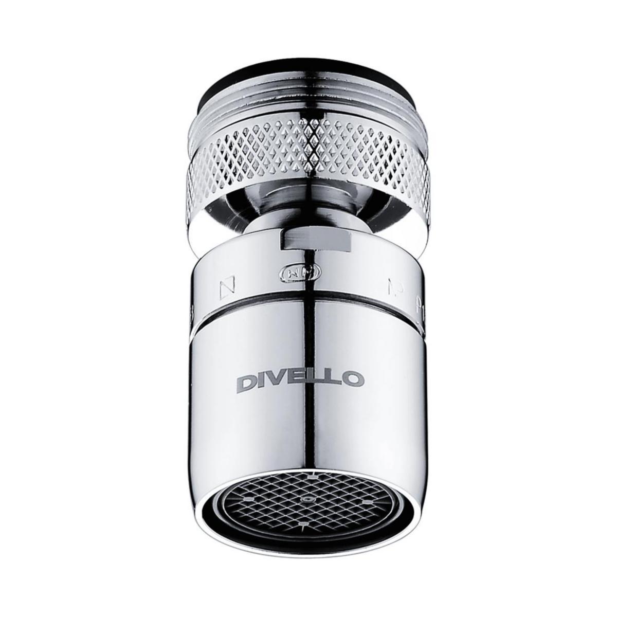 Perlator med kuleledd Focus M22/24, DIVELLO - DIVELLO Focus M22/24 Strålesamler med kuleledd