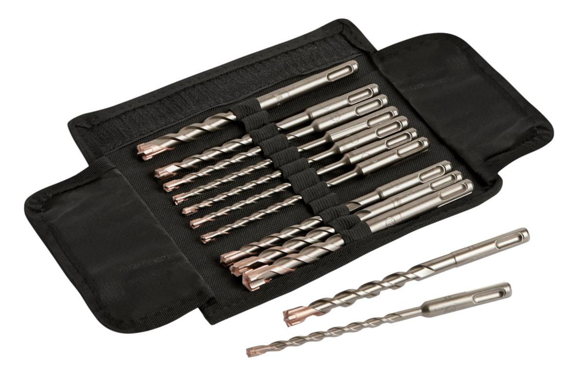 Hammerborsett SDS+ 4-skjær Ironside 12-deler 203324 - Hammerborsett SDS+ 4-skjær Ironside 5-12mm 12-del 203324