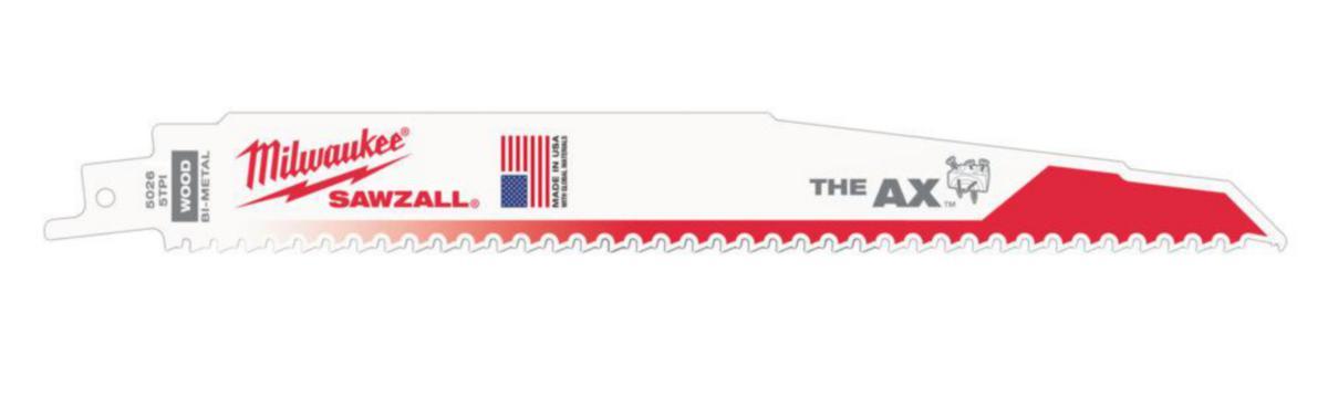 Bajonettsagblad Milwaukee AX - Bajonettsagblad The AX Milwaukee 230mm 5T 25pk