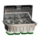 Gulvboks Unica System+ metall