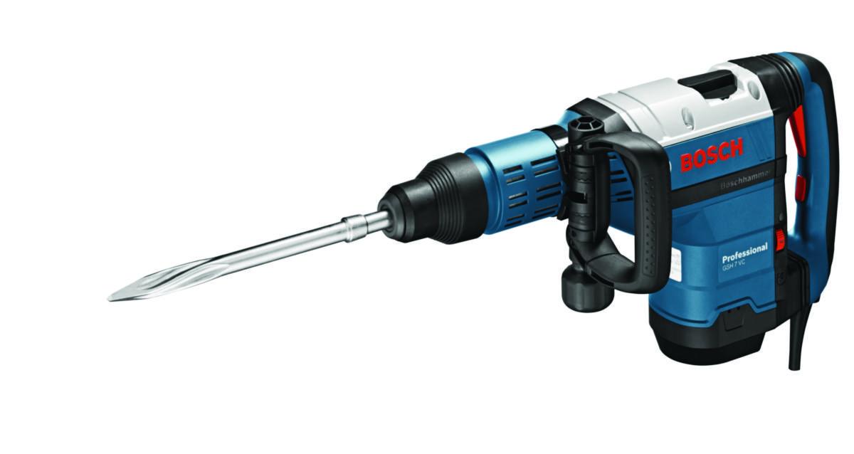 Meiselhammer Bosch GSH 7 VC - Meiselhammer GSH 7 VC Bosch 1500W transportkoffert