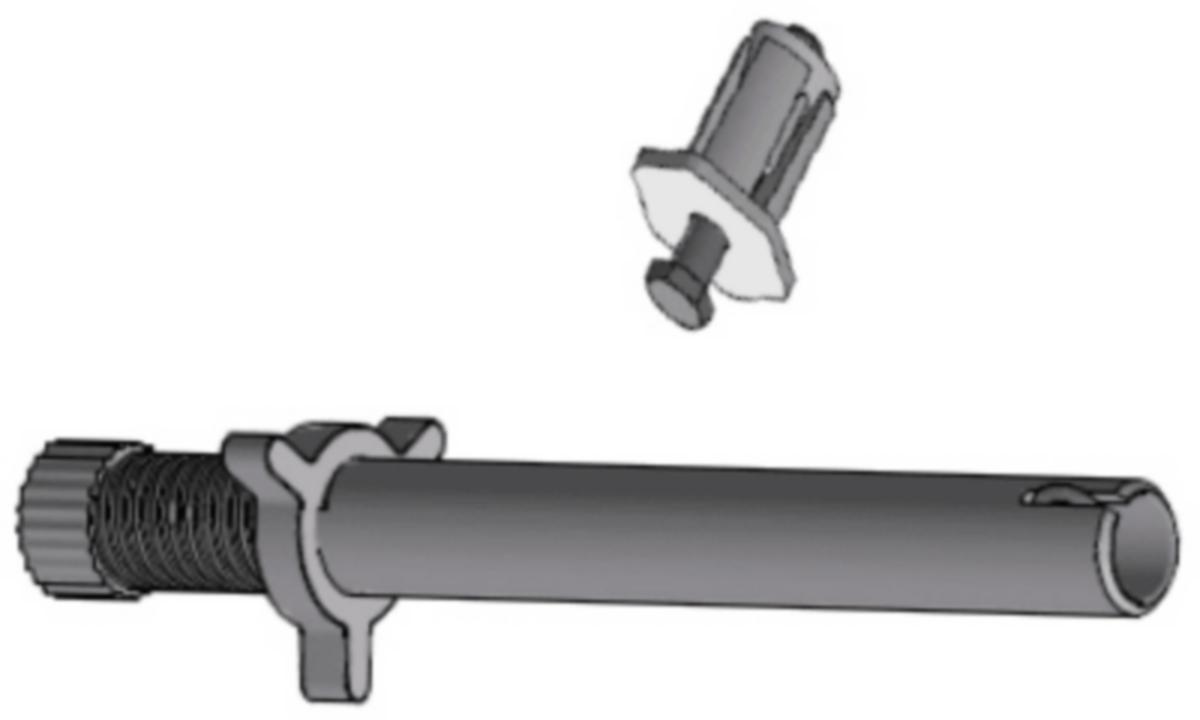 Forlengerben Zarges PAX - Forlengerben f/ Pax Zarges f/klappstillas Ø6.5cm