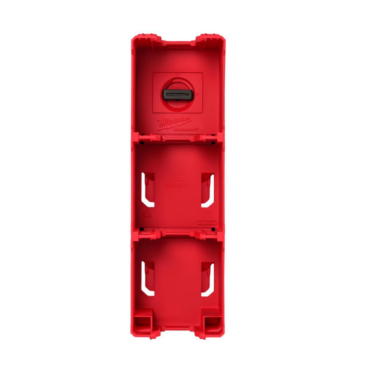 Batteriholder M18 Milwaukee Packout - Batteriholder M18 Packout Milwaukee