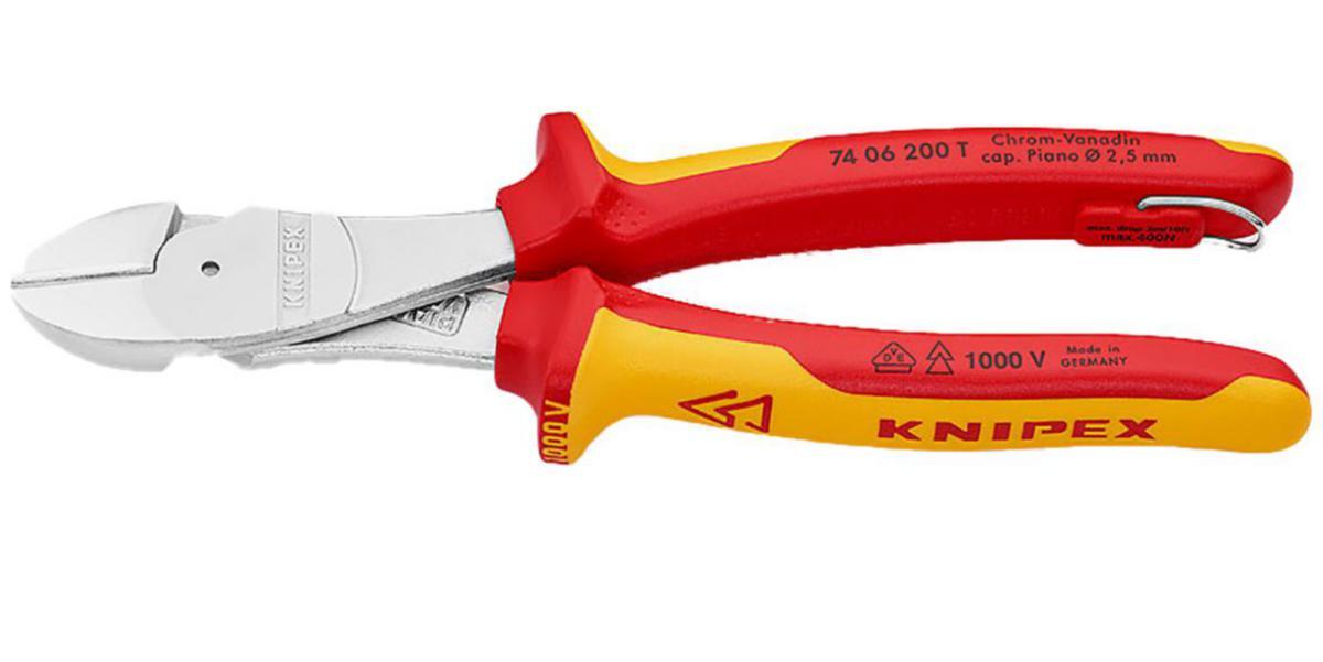 Sideavbiter Knipex 7406 T - Sideavbiter 7406T Knipex 200mm m/øye