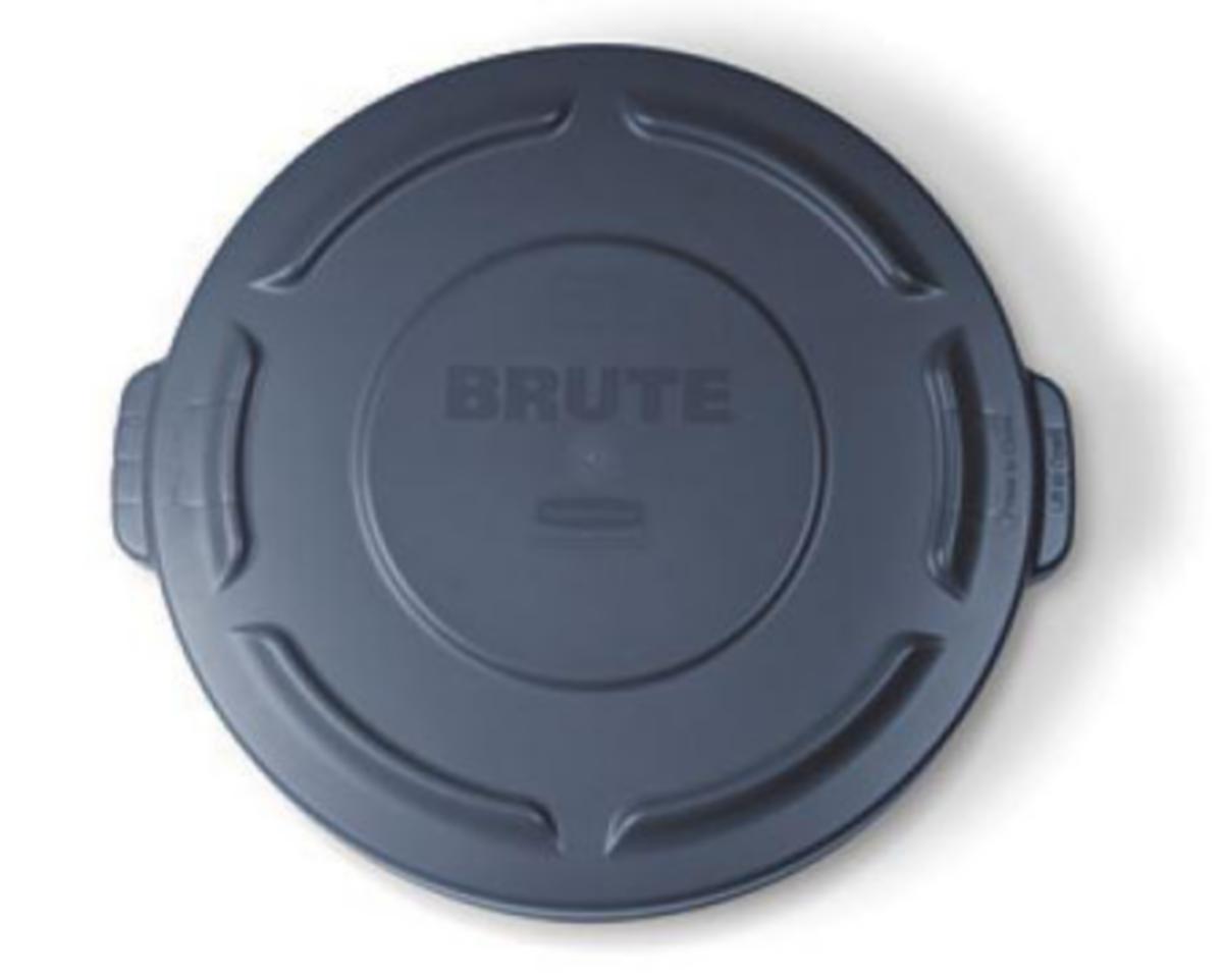 Tillbehør til Tønne Brute - Lokk Brute f/ 75.7L Rubbermaid Ø50.5cm grå