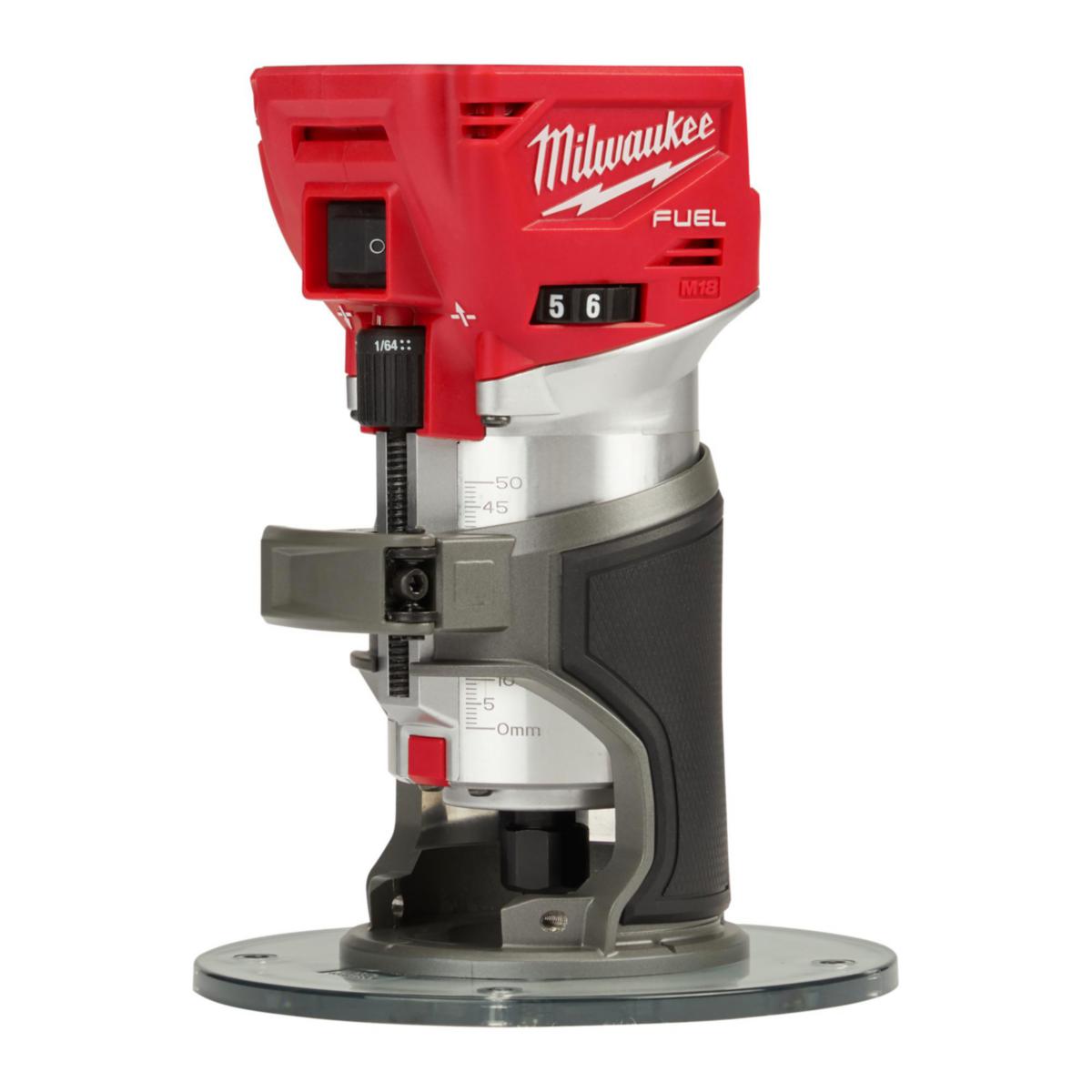 Overfreser Milwaukee M18 FTR8-0X Solo - Overfreser M18 FTR8-0X Milwaukee 18V solo koffert