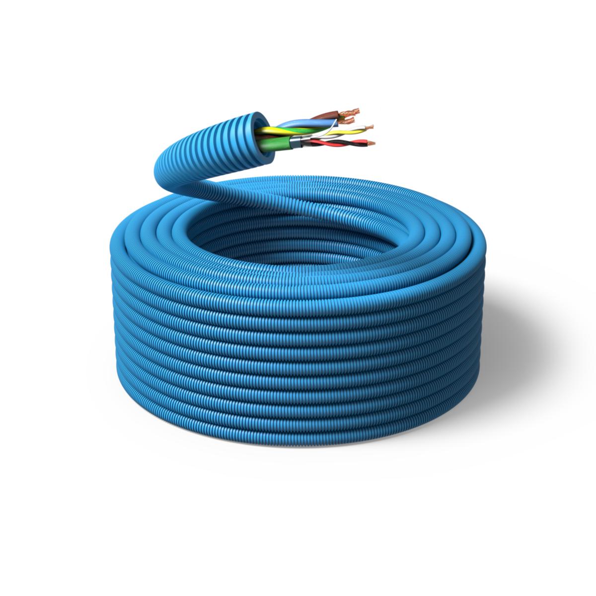 Ferdigtrukket Pmflex IX xFlexwire - K-rør 20 IX 3G2,5+KNX R100