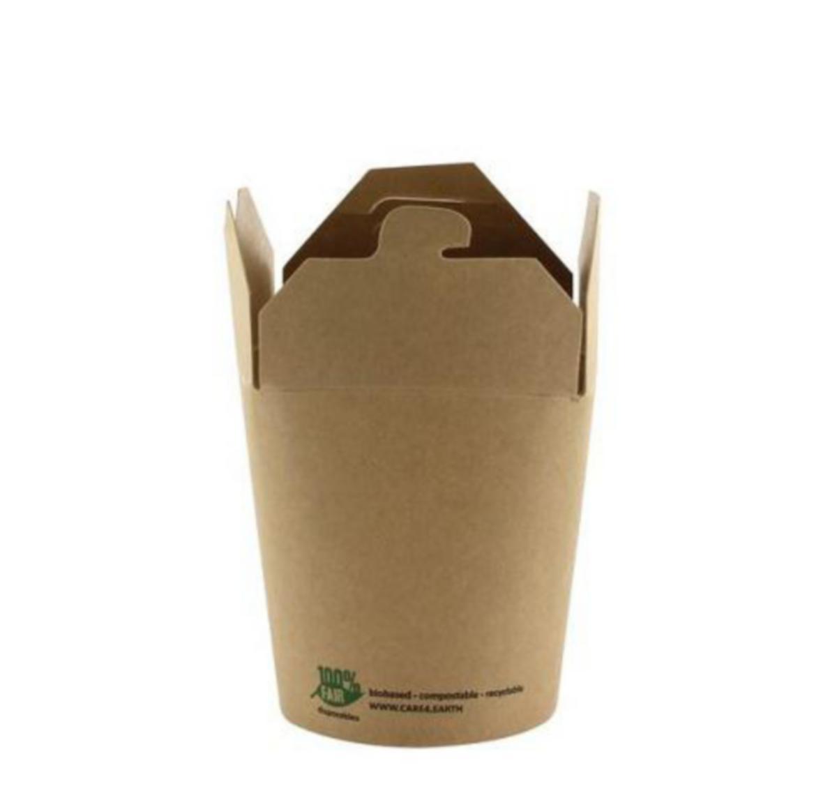 Takeawayboks Papstar - Takeawayboks Pure papp foldet Papstar 230ml (25)