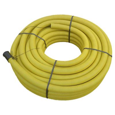 50/41 mm DV gul kabelrør m/ trekketråd kveil a 50 mtr.