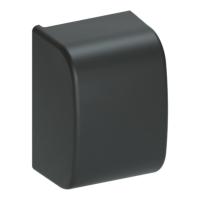 Endestykke OptiLine Mini Svart